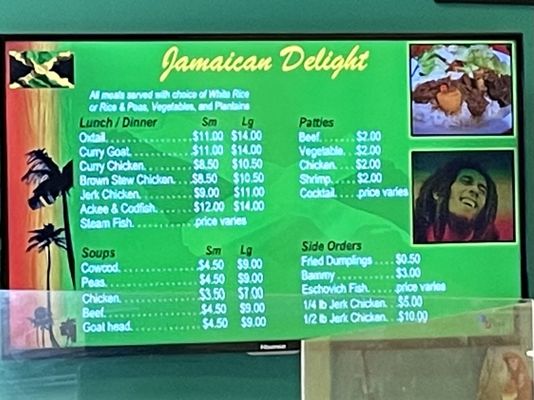 Menu photo 2 Jamaican Delight Restaurant Bergenfield, NJ