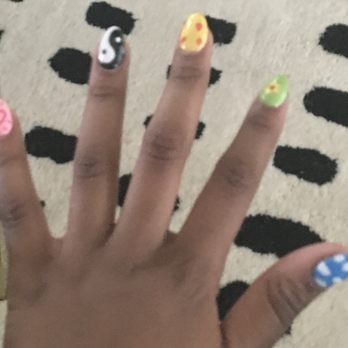 Island Nails Lounge - Full set with design - Nail Salons Near Me - Cypress, Texas Island Nails Lounge - Full set with design - Nail Salons Near Me - Cypress, Texas