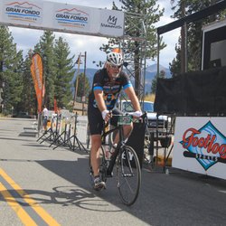 Timothy Beall, DDS - Dr. Beall at the Annual Mammoth Gran Forino 100 mile Bike Ride