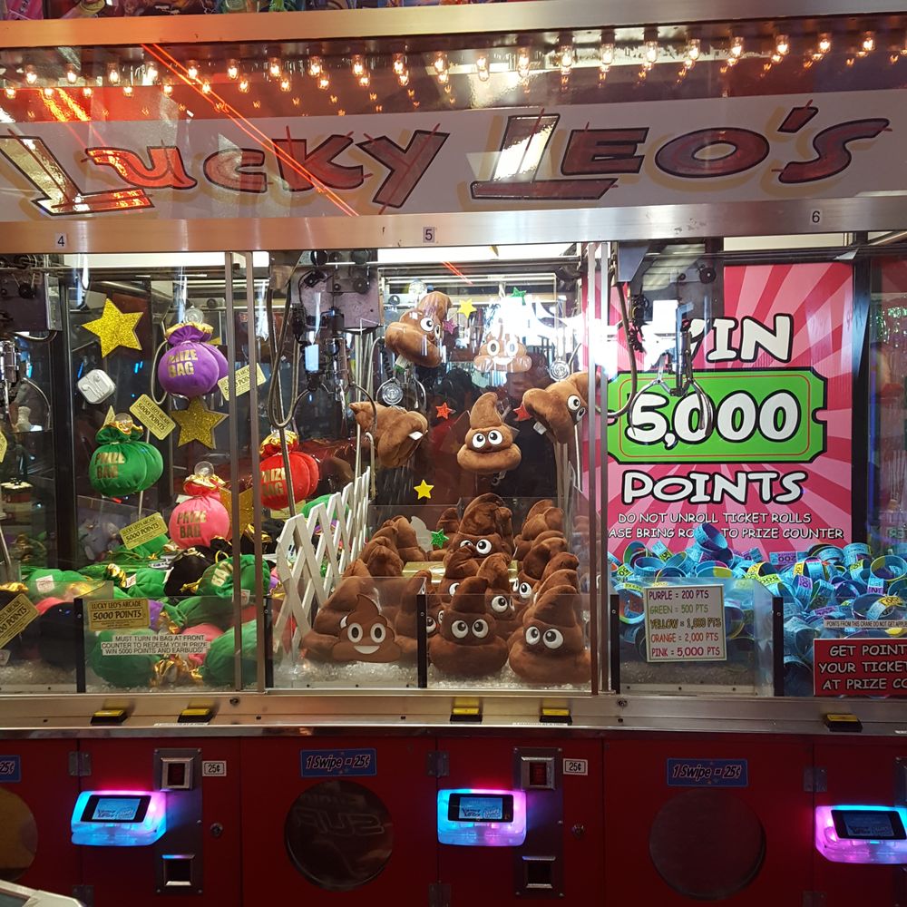 Lucky Leo's - Crane games - Amusement Parks Near Me - Seaside Heights, New Jersey Lucky Leo's - Crane games - Amusement Parks Near Me - Seaside Heights, New Jersey