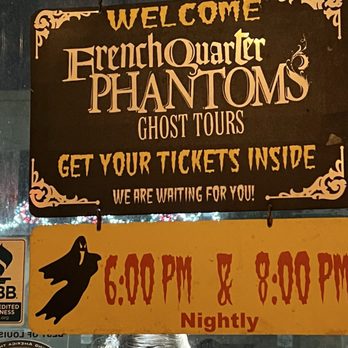 French Quarter Phantoms - Historical Tours Near Me - New Orleans, Louisiana
