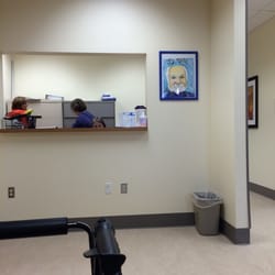 Center For Women's Health - Waiting for Liz in waiting area at Dodd.