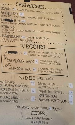 Menu photo 1 Hometown Bar-B-Que Brooklyn, NY