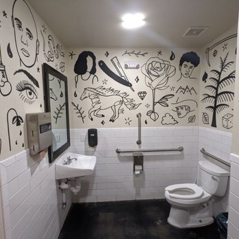 Lupo - Restroom is super clean - Pizza Near Me - Louisville, Kentucky Lupo - Restroom is super clean - Pizza Near Me - Louisville, Kentucky