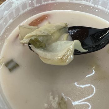 Thai Wave Restaurant - Tom Kah Soup with old rotten cabbage. Lemon grass was non existent. - Thai Near Me - Huntington Beach, California Thai Wave Restaurant - Tom Kah Soup with old rotten cabbage. Lemon grass was non existent. - Thai Near Me - Huntington Beach, California
