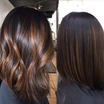 Dimensional Balayage Curly Or Straight By Stylist Yaneli Yelp