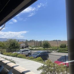 View from patio