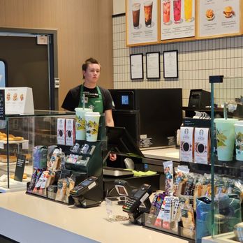 Starbucks - This is Connor who trained the baristas in this store. - Coffee & Tea Near Me - Roanoke, Virginia