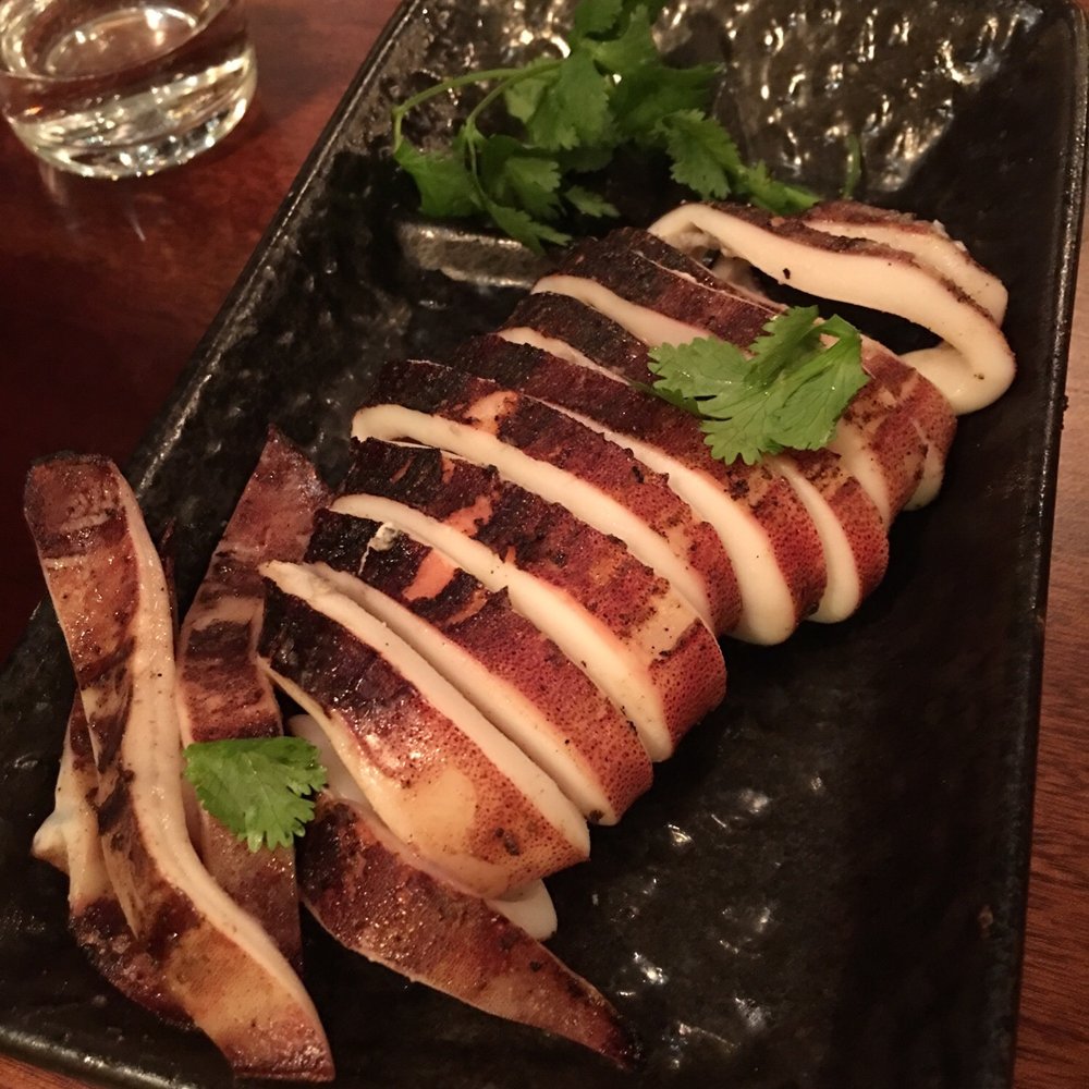 Miso Ramen - Grilled squid is cooked perfectly with the perfect blend of salty and spicy. - Ramen Near Me - Jersey City, New Jersey