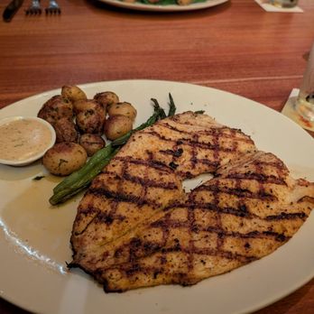 Seasons 52 - Trout as always - New American Near Me - Orlando, Florida Seasons 52 - Trout as always - New American Near Me - Orlando, Florida
