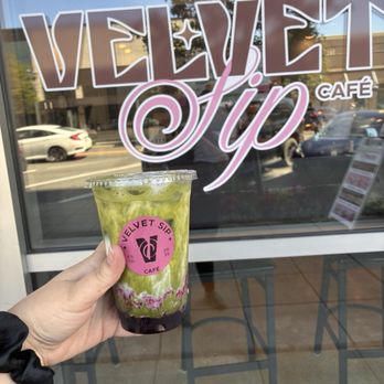 Velvet Sip Cafe - Blueberry matcha - Coffee & Tea Near Me - Everett, Washington Velvet Sip Cafe - Blueberry matcha - Coffee & Tea Near Me - Everett, Washington