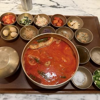 Kunjip Tofu - spicy seollongtang - Korean Near Me - Mountain View, California