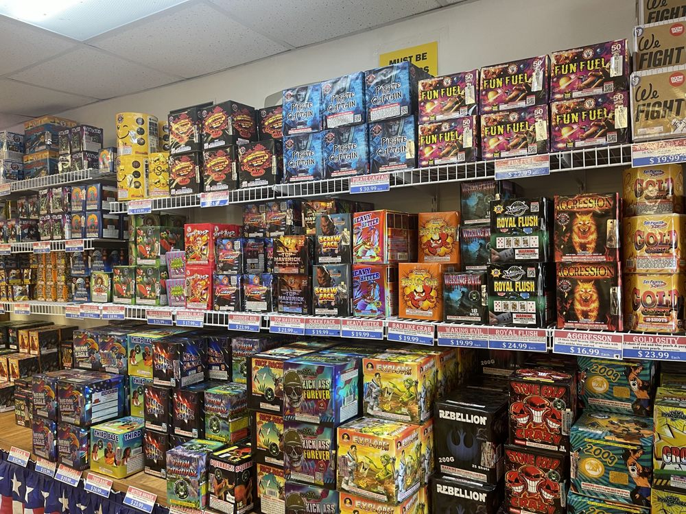 DNT FIREWORKS Updated September 2024 991 Old Brick Rd, West