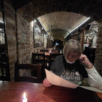 Egon Kjøttbasaren - The inside of the restaurant was romantic. - Scandinavian Near Me - Bergen, 12