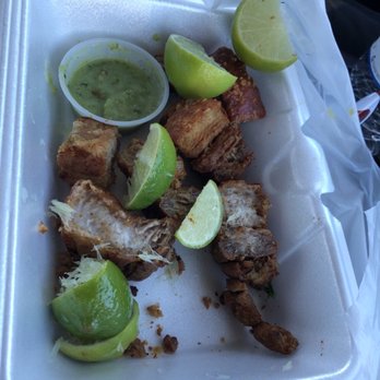 Tapatia Supermarket - Jupiter - Chicharron hot out of the fryer. Served with a generous serving of limes and cilantro sauce. - Grocery Near Me - Jupiter, Florida Tapatia Supermarket - Jupiter - Chicharron hot out of the fryer. Served with a generous serving of limes and cilantro sauce. - Grocery Near Me - Jupiter, Florida