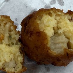 Block Island Clam Cake - Lots of clams in the clam cakes!