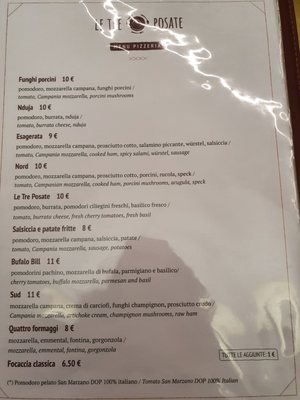 Menu photo 2 Le tre posate Florence, FI