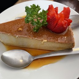 Flan de elote