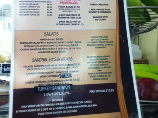 Menu photo 5 Fika Cafe Burlingame, CA Menu photo 5 Fika Cafe Burlingame, CA