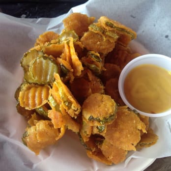Watermark - Fried pickles $8 - Cocktail Bars Near Me - New York, New York