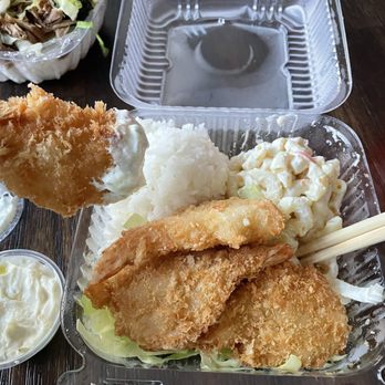 Hana Hawaiian Barbeque - Fried Shrimp - Hawaiian Near Me - San Bruno, California