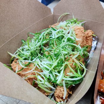 Furai Chicken - Green oinion and garlic chicken - Chicken Shop Near Me - Diamond Bar, California