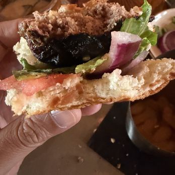 Granary Tavern - Dry and burnt burger - the toppings came separately and something you have to request for which is ridiculous. - New American Near Me - Boston, Massachusetts Granary Tavern - Dry and burnt burger - the toppings came separately and something you have to request for which is ridiculous. - New American Near Me - Boston, Massachusetts
