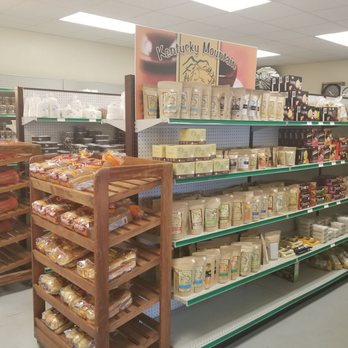 Walnut Leaf Country Market - shelves of goods - Flowers & Gifts Near Me - Camargo, Kentucky