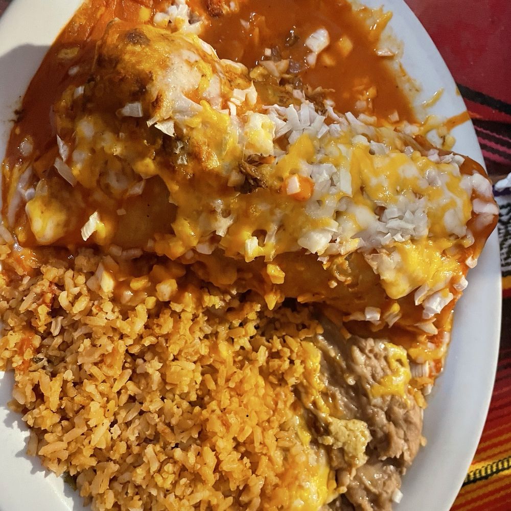 Rosita's Place - Machaca burrito enchilada styler!! Yum!! It was STUFFED with meat!! Highly recommend! - Mexican Near Me - Phoenix, Arizona Rosita's Place - Machaca burrito enchilada styler!! Yum!! It was STUFFED with meat!! Highly recommend! - Mexican Near Me - Phoenix, Arizona