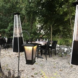 Great outside dining that will serve short term for Covid and long term after....very tastefully done without being over the top.
