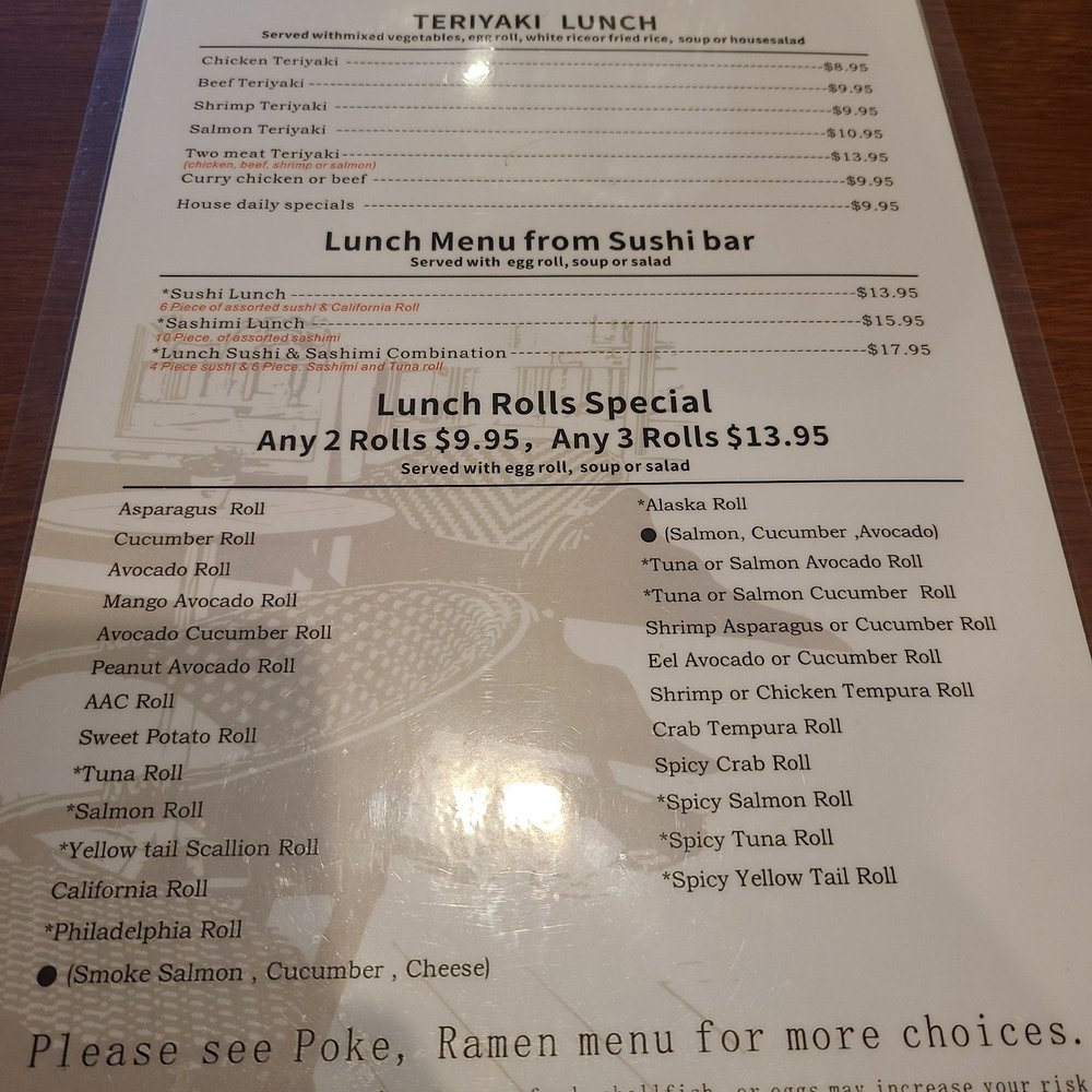 Aki - Sushi Bars Near Me - Huntsville, Alabama