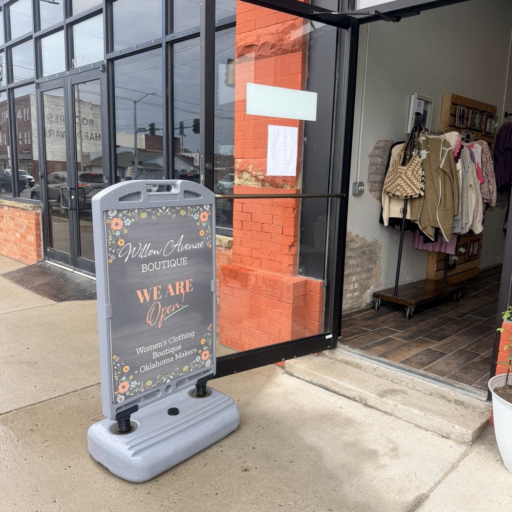 Willow Avenue Boutique - Entrance - Jewelry Near Me - Muskogee, Oklahoma Willow Avenue Boutique - Entrance - Jewelry Near Me - Muskogee, Oklahoma