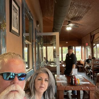 Stage Coach Grille - Me and my life partner eating dinner. - Seafood Near Me - La Verkin, Utah