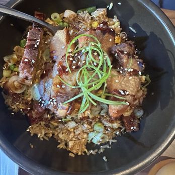 Limón - Crispy Pork Belly Chaufa - Peruvian Near Me - San Francisco, California