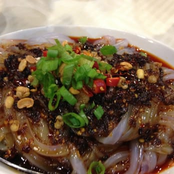 Chengdu Taste - Sichuan Style Mung Bean Jelly with Chili Sauce $4.99 - Szechuan Near Me - Alhambra, California Chengdu Taste - Sichuan Style Mung Bean Jelly with Chili Sauce $4.99 - Szechuan Near Me - Alhambra, California