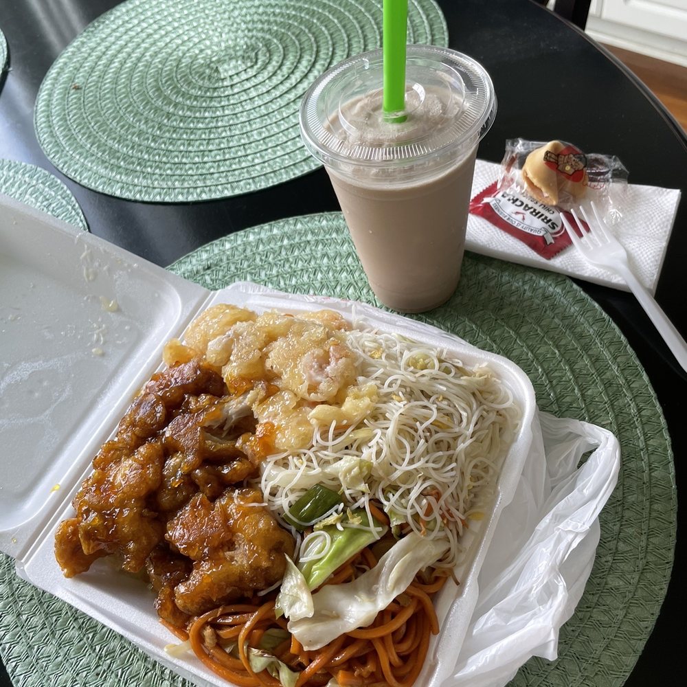 Little Beijing - 2 item - Combo B (Coconut Shrimp & Orange Chicken) with 20 oz. Milk Tea - Chinese Near Me - Moreno Valley, California Little Beijing - 2 item - Combo B (Coconut Shrimp & Orange Chicken) with 20 oz. Milk Tea - Chinese Near Me - Moreno Valley, California