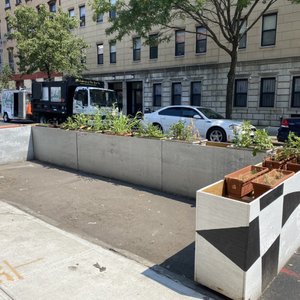 Photo of Champs Diner - Brooklyn, NY, United States. Outdoor seating with no seats