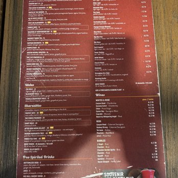 The Porch - Menu - Cocktail Bars Near Me - Tempe, Arizona