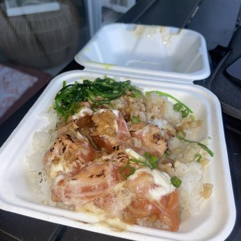 Five Star Poke - Seared Salmon - Poke Near Me - Honolulu, Hawaii Five Star Poke - Seared Salmon - Poke Near Me - Honolulu, Hawaii