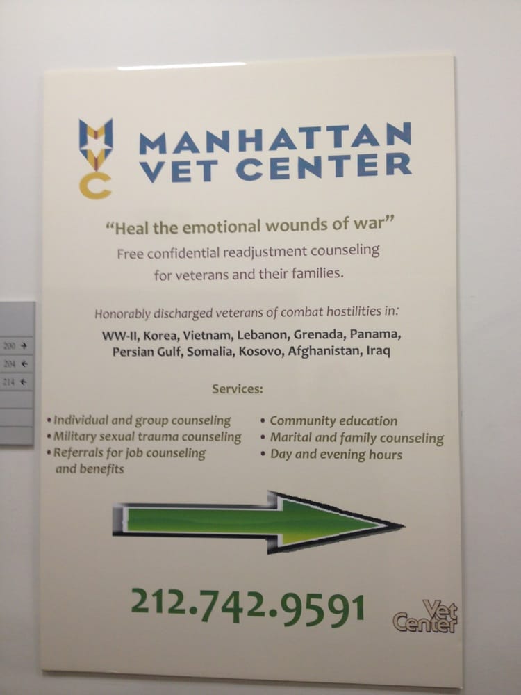 MANHATTAN VET CENTER Updated October 2024 32 Broadway, Manhattan
