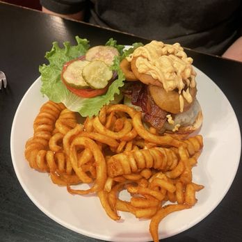 Uptown Grille - Burger and curly fries - American Near Me - Commerce Township, Michigan Uptown Grille - Burger and curly fries - American Near Me - Commerce Township, Michigan