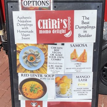 Chiri's Momo Delight - Menu, Sept, 2026. - Himalayan/Nepalese Near Me Chiri's Momo Delight - Menu, Sept, 2026. - Himalayan/Nepalese Near Me