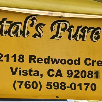 Chrystal's Pure Honey - Temecula, CA Farmers' Market Signage - Farmers Market Near Me - Vista, California Chrystal's Pure Honey - Temecula, CA Farmers' Market Signage - Farmers Market Near Me - Vista, California