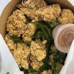 Full order of popcorn chicken Full order of popcorn chicken