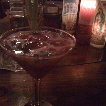 Under the Volcano - Strawberry basil margarita - Latin American Near Me - Houston, Texas Under the Volcano - Strawberry basil margarita - Latin American Near Me - Houston, Texas