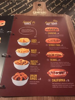 Menu photo 1 Campano Burger Balneário Camboriú, SC