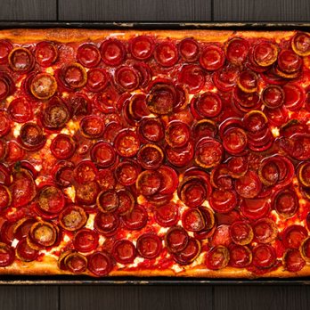 Prince Street Pizza - Spicy Spring Pie - Pizza Near Me - Los Angeles, California Prince Street Pizza - Spicy Spring Pie - Pizza Near Me - Los Angeles, California