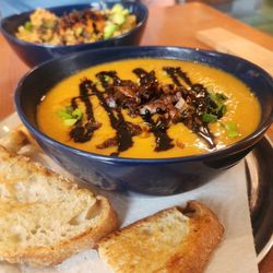 Conscious Cafe - Sweet potato soup