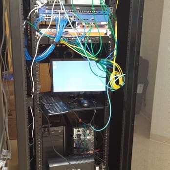 Leo Harten Computers - Server rack with telecoms gear - IT Services & Computer Repair Near Me Leo Harten Computers - Server rack with telecoms gear - IT Services & Computer Repair Near Me