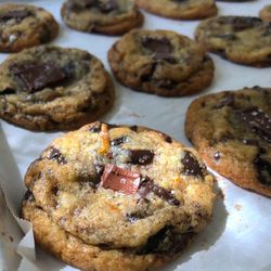 salt & honey - Orange chocolate chip cookies